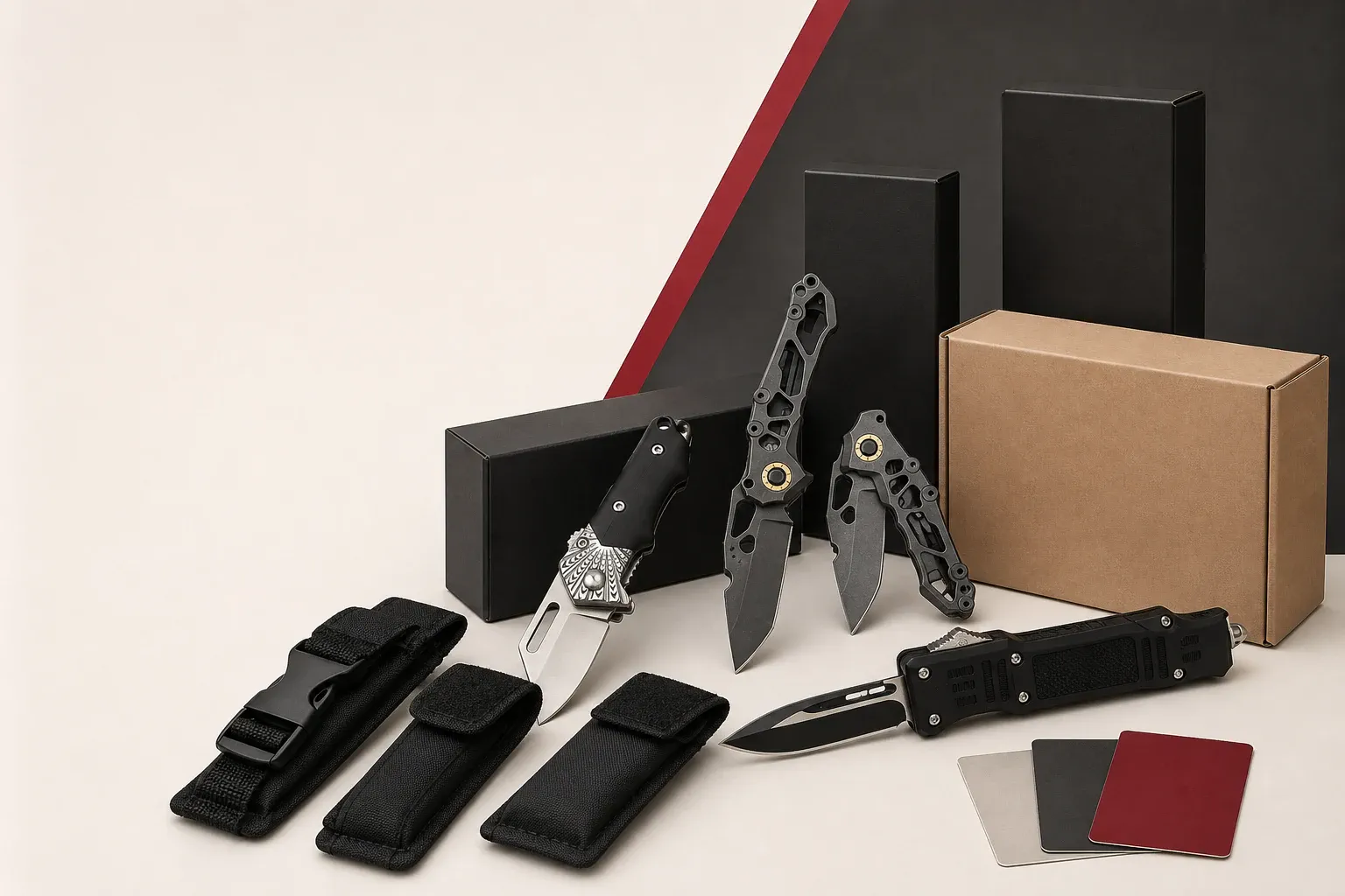OEM- und Privatlabel-Messerverpackungsprogramm